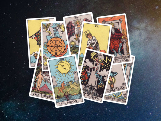 TAROT Stickers — Rider Waite Major Arcana