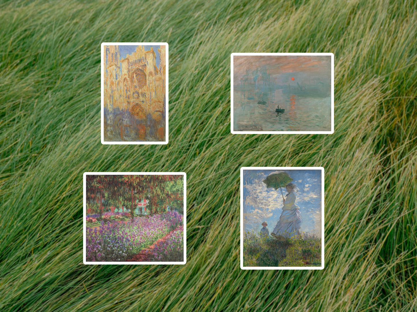MONET Stickers