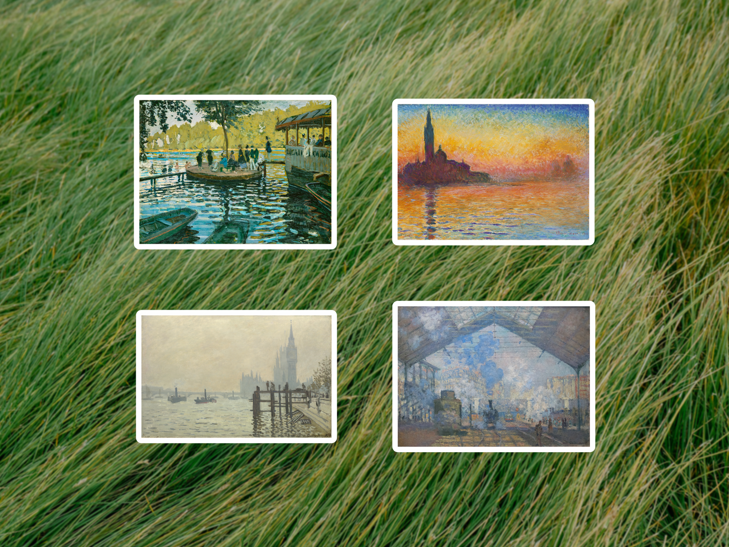 MONET Stickers