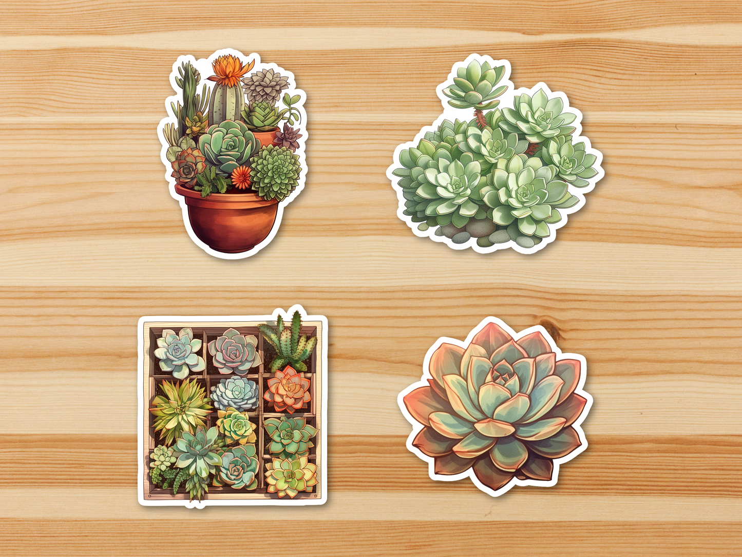 SUCCULENT Stickers