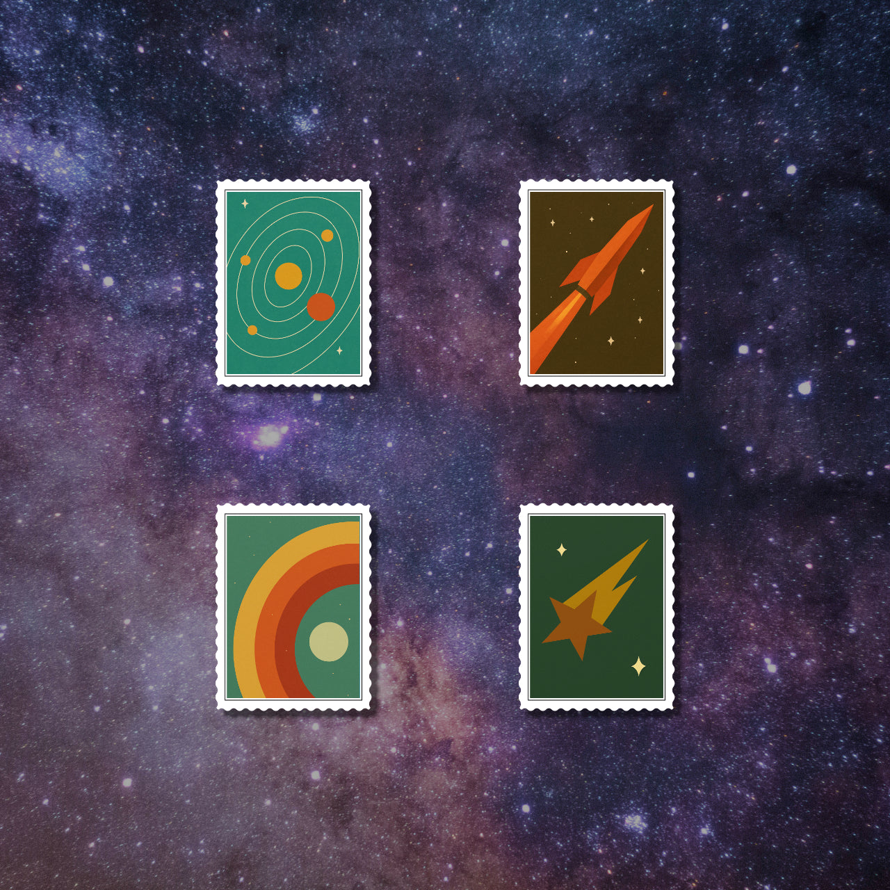 COSMIC ADVENTURE Stickers