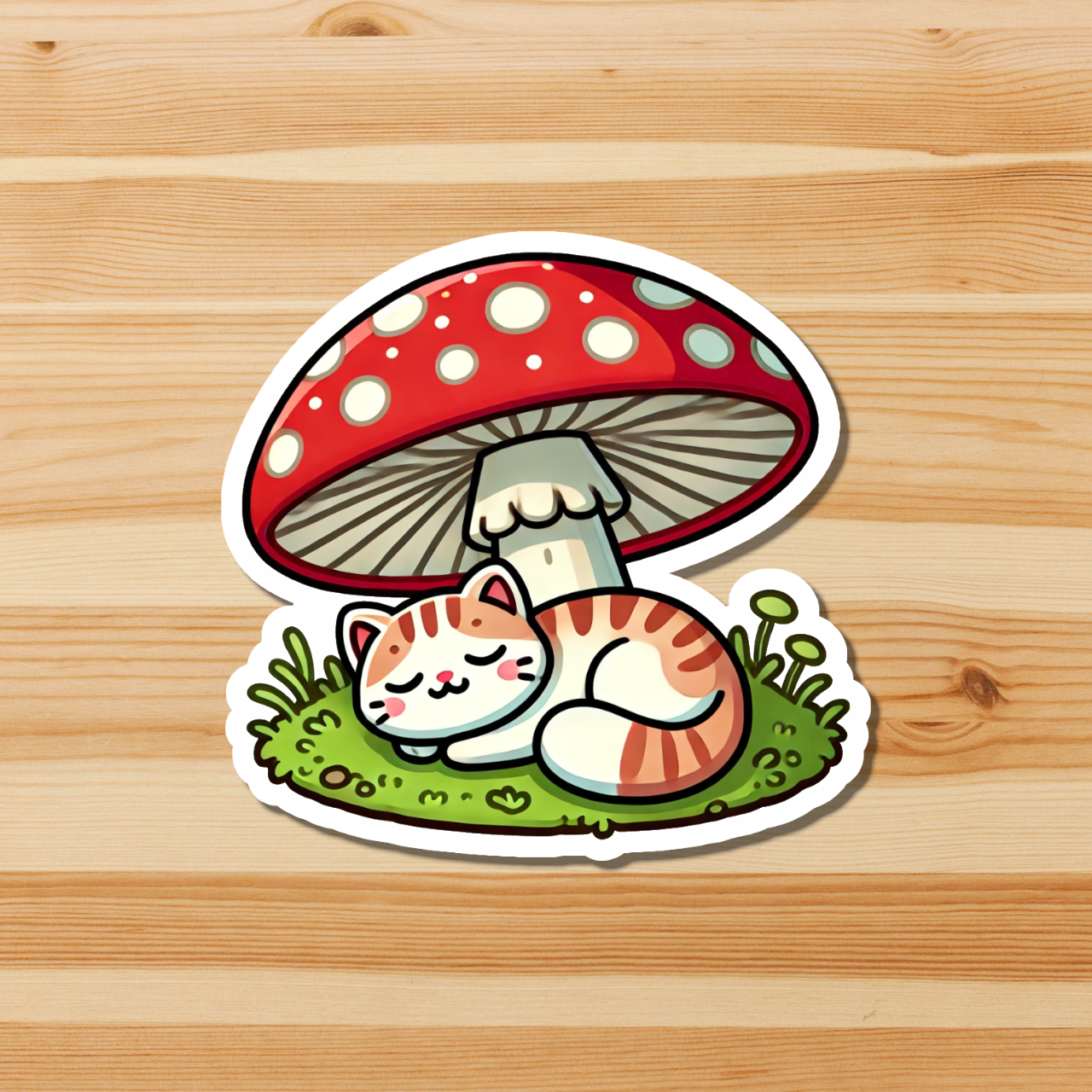 CATS TAKING NAPS Stickers