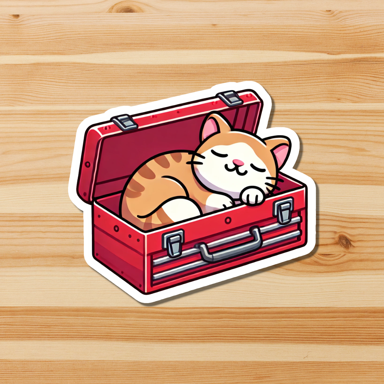 CATS TAKING NAPS Stickers