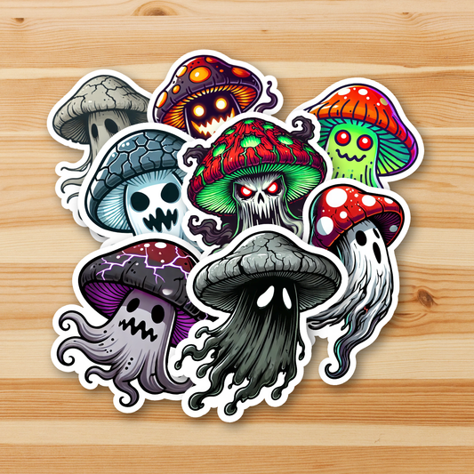 MUSHROOM GHOST Stickers