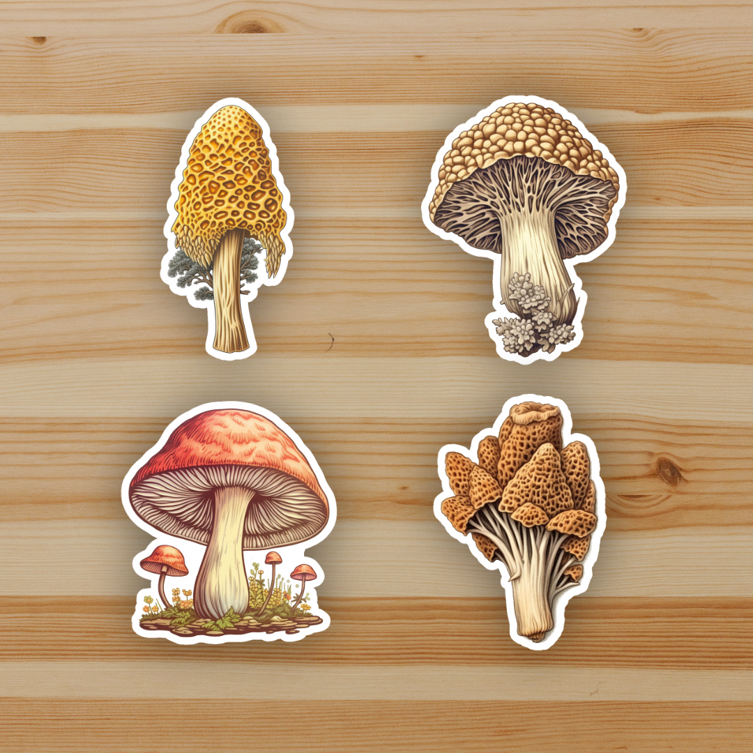 MUSHROOM stickers