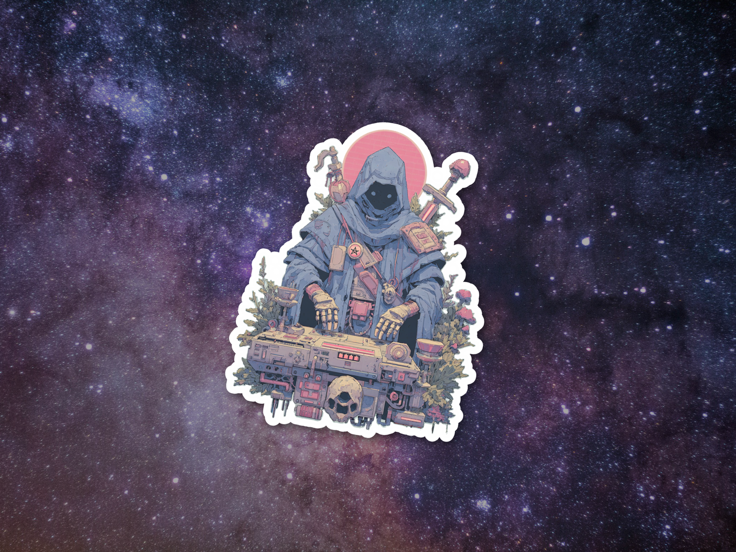 CYBERPUNK TAROT Stickers — Major Arcana