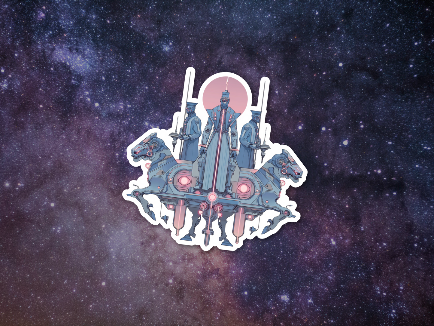 CYBERPUNK TAROT Stickers — Major Arcana
