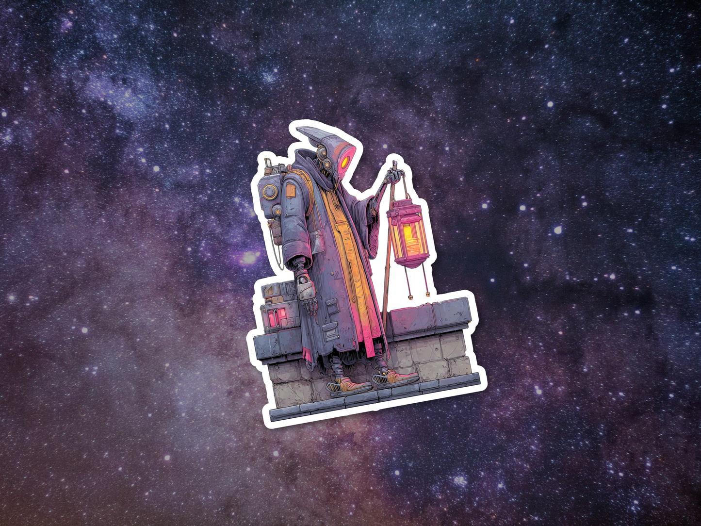 CYBERPUNK TAROT Stickers — Major Arcana