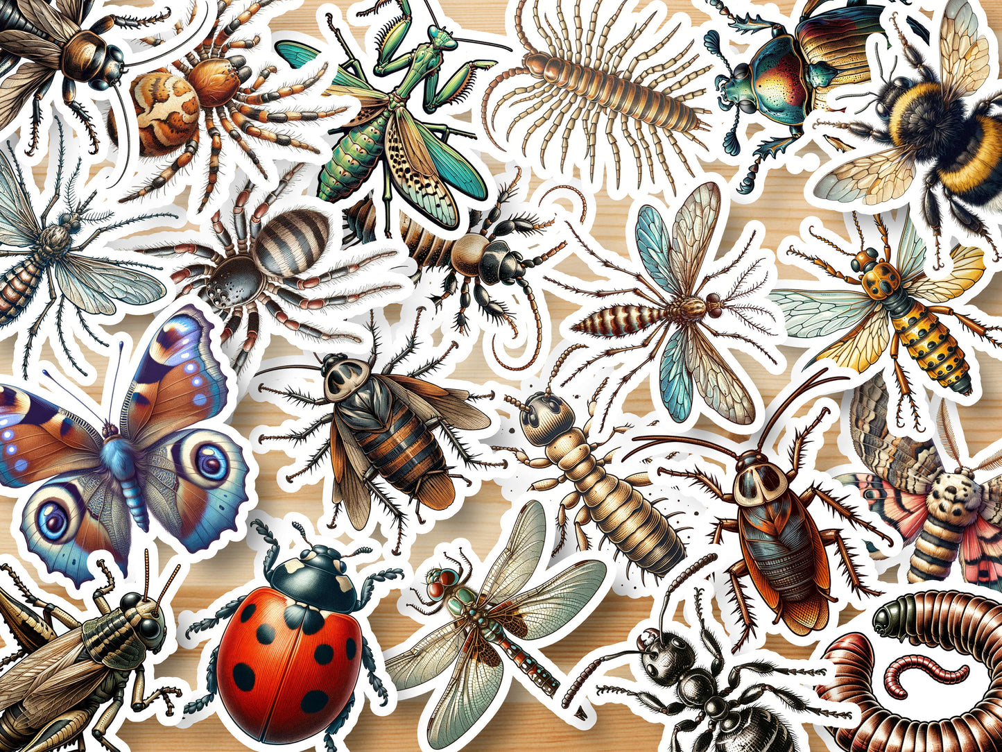 BUGS stickers
