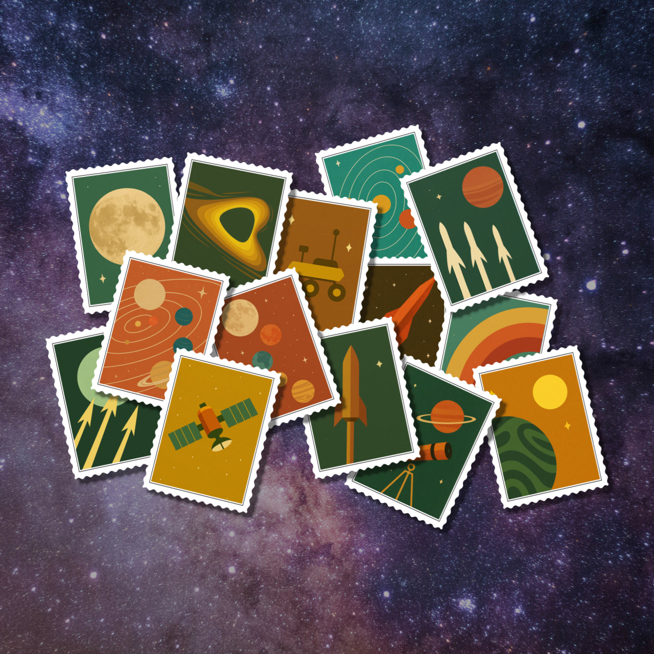 Cosmic Adventure Stickers