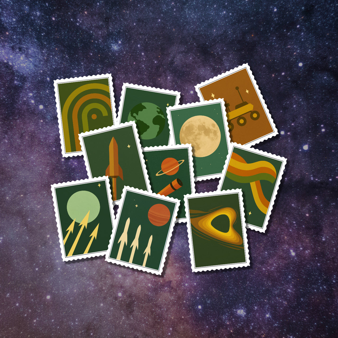 Cosmic Adventure Stickers