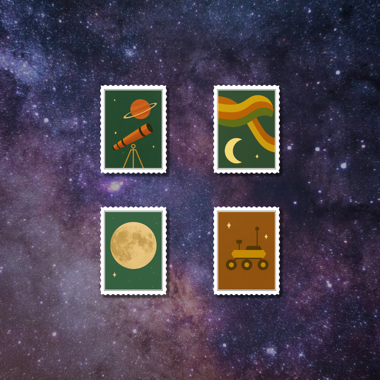 Cosmic Adventure Stickers