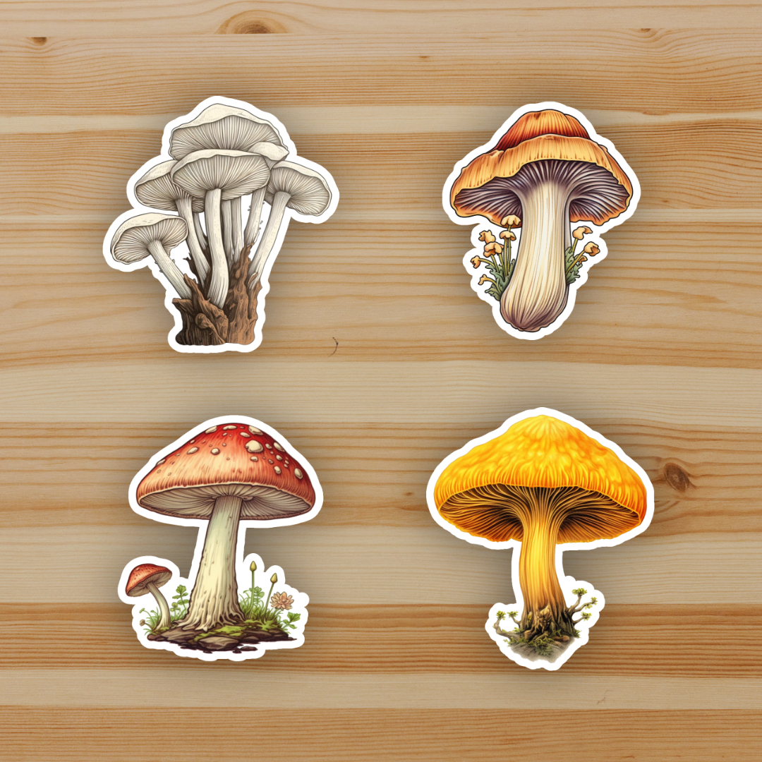 MUSHROOM stickers
